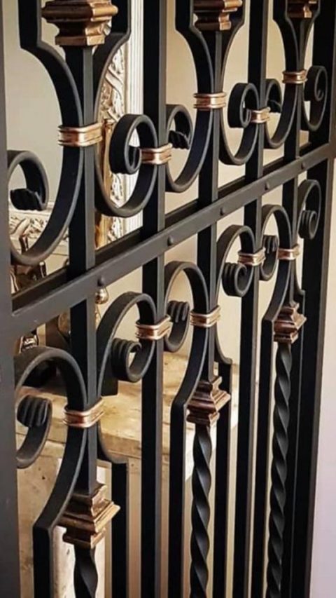Ferforje bina giriş kapıları