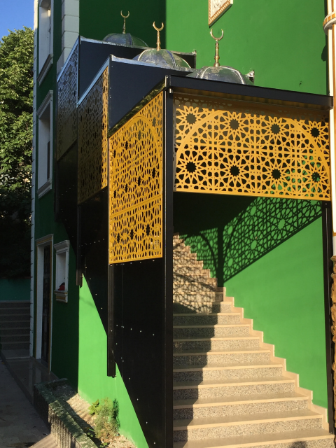 cami merdiveni kapama işleri